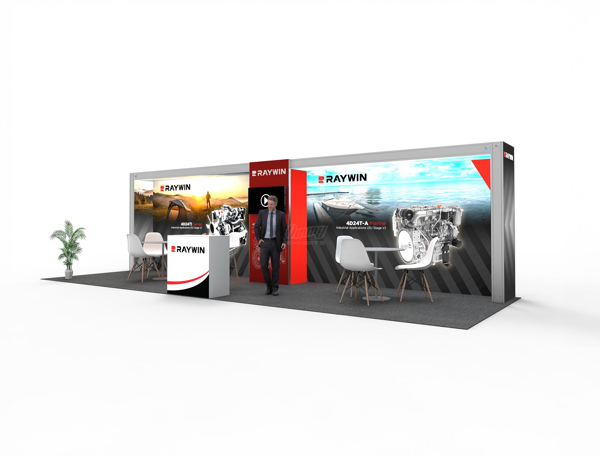 STL1030-07 - 10'x30' Booth Rental