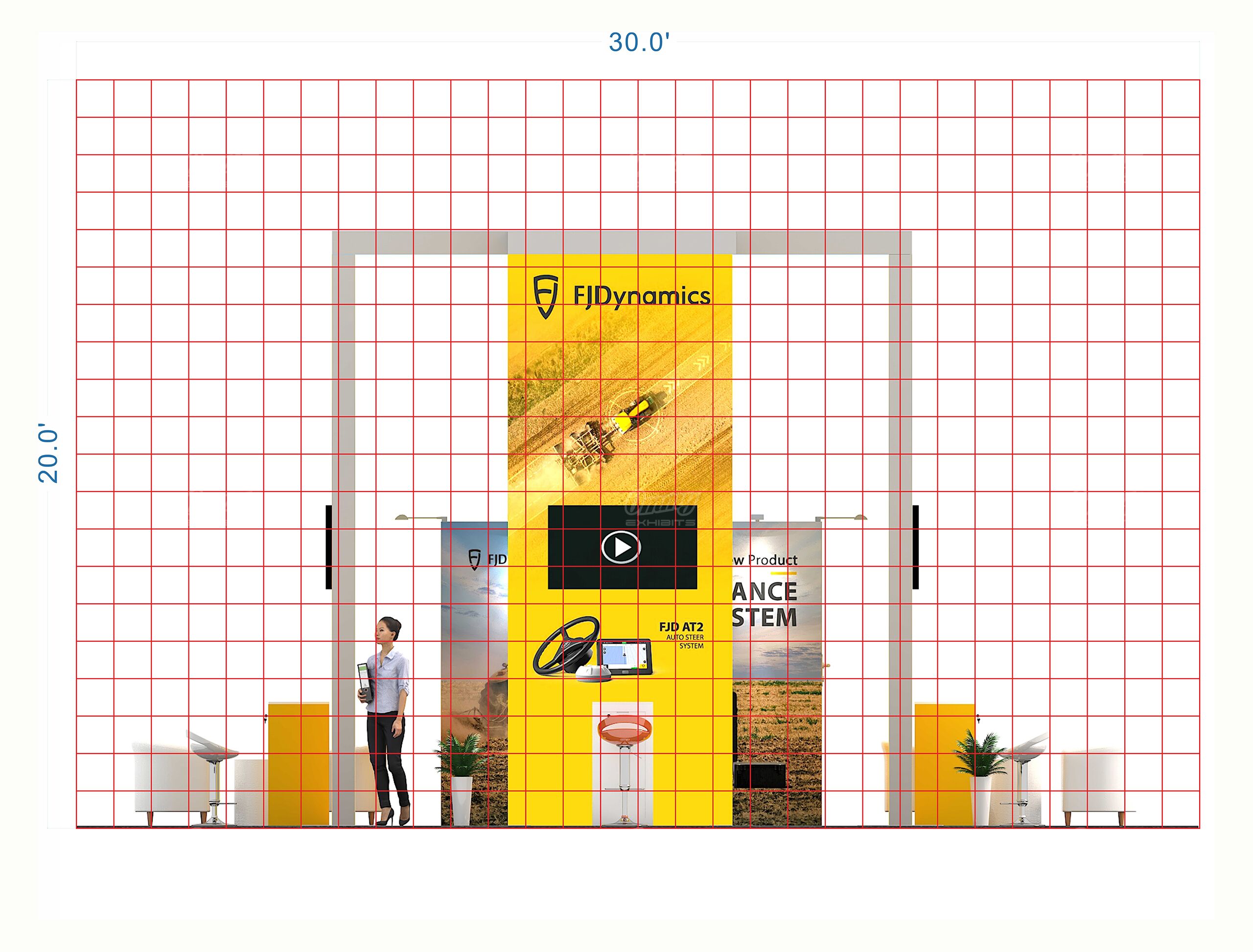 RLU2030-01 - 20' x 30' Booth Rental