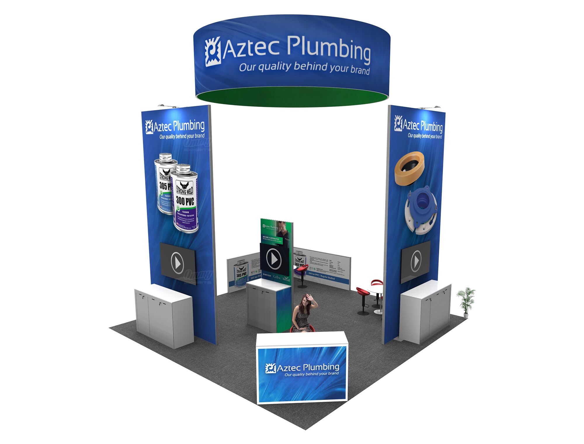 RLU2020-17 - 20'x20' Booth Rental