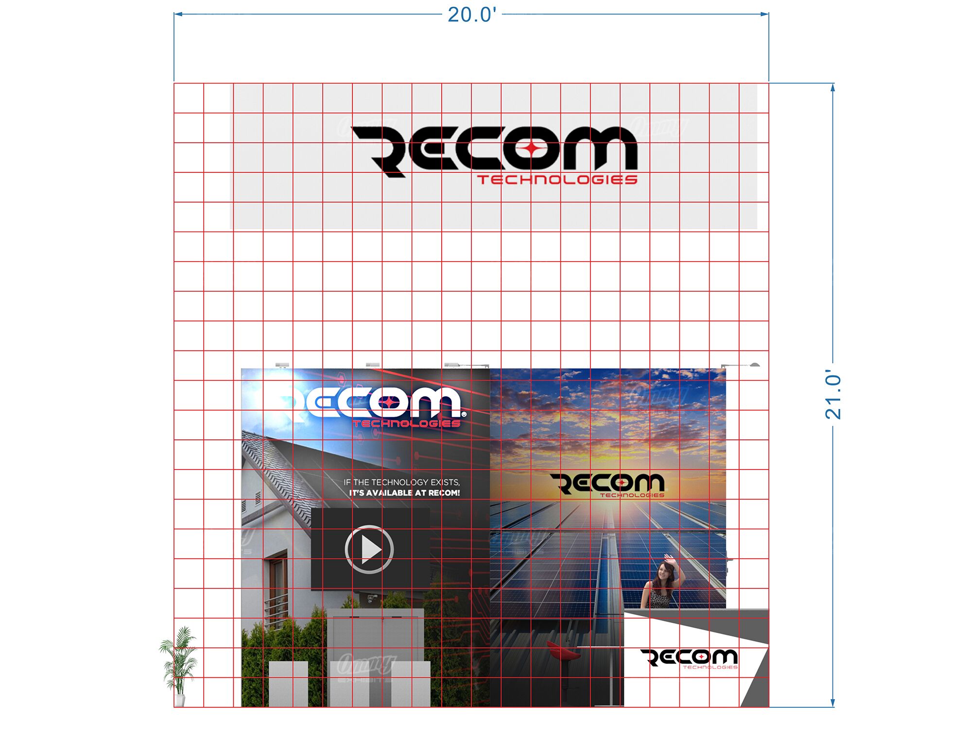 RLU2020-06 - 20'x20' Booth Rental