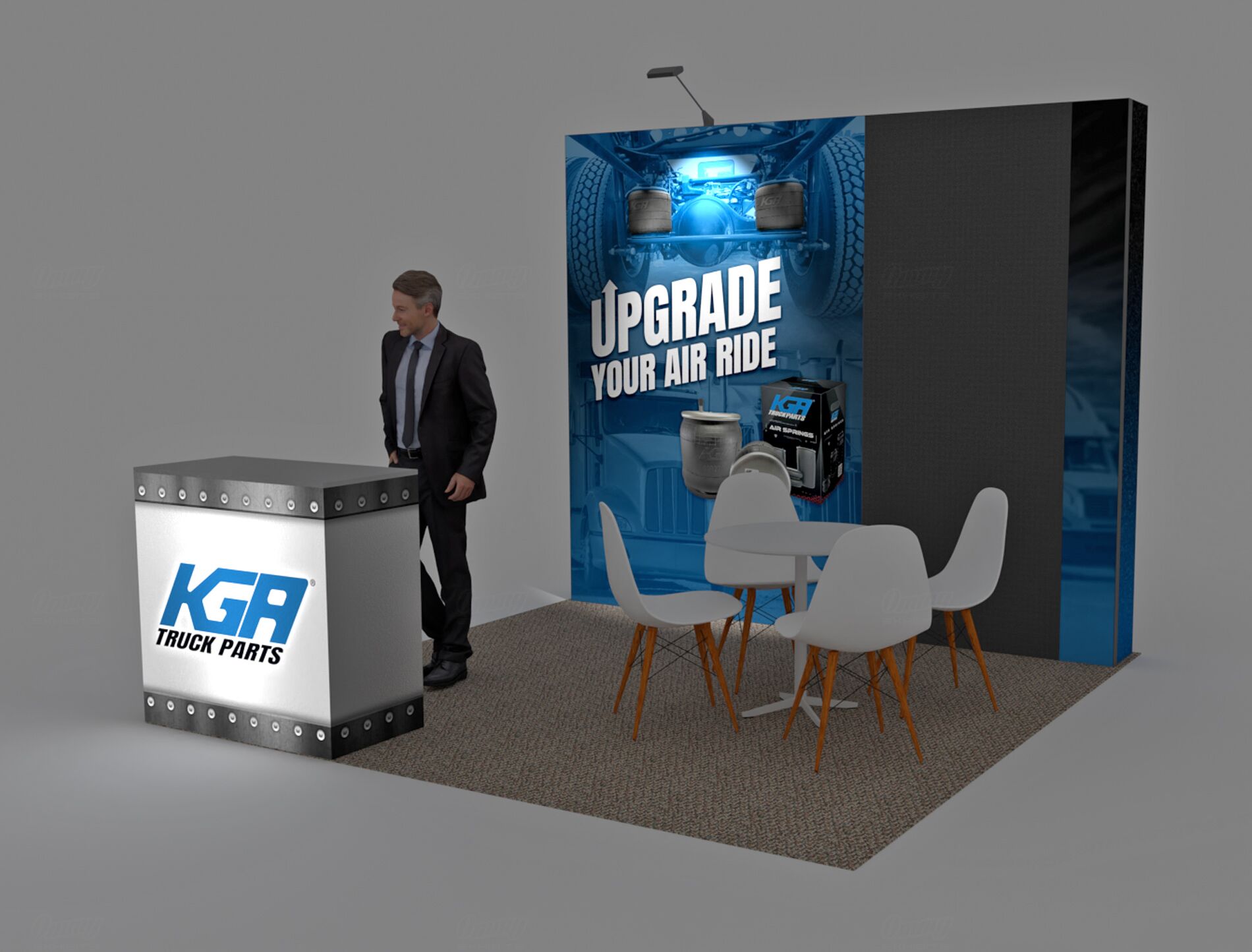 ROM1010-01 - 10' x 10' Booth Rental