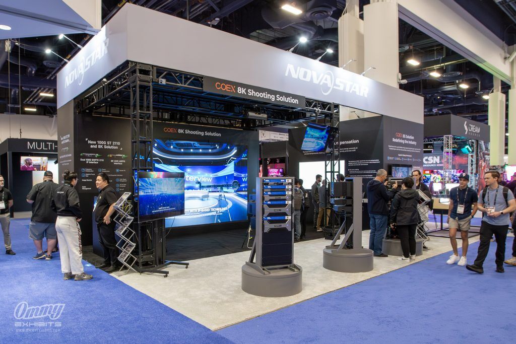 Novastar-40x40-NAB-booth-2-1024x683 Novastar 40' x 40' NAB booth
