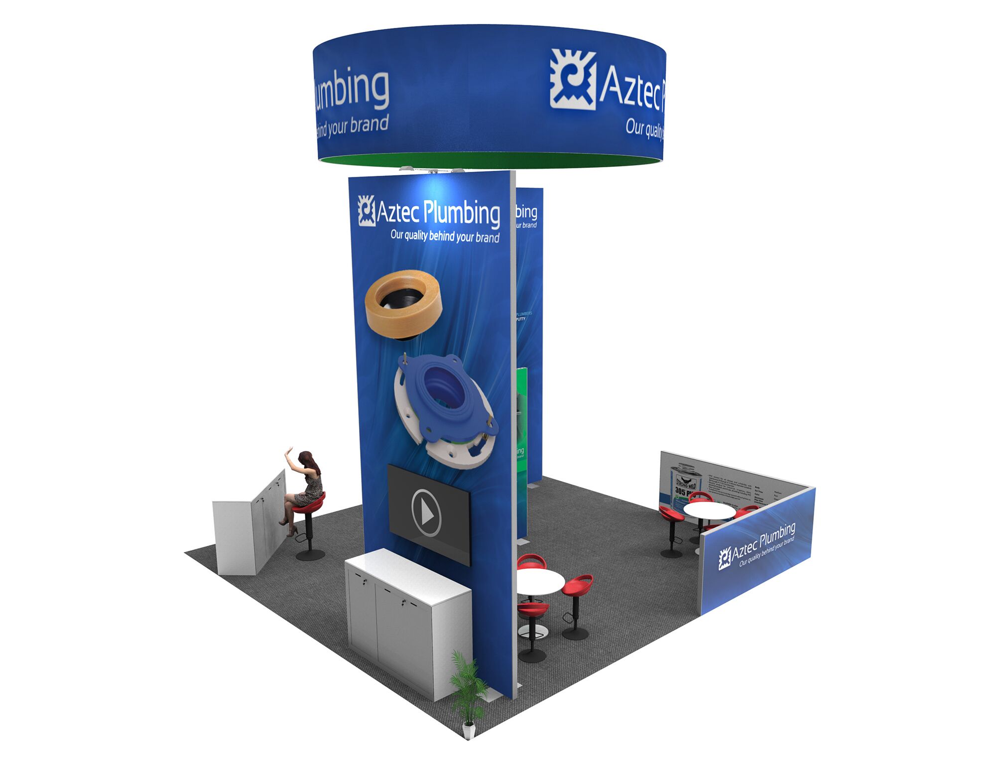 RLU2020-17 - 20'x20' Booth Rental