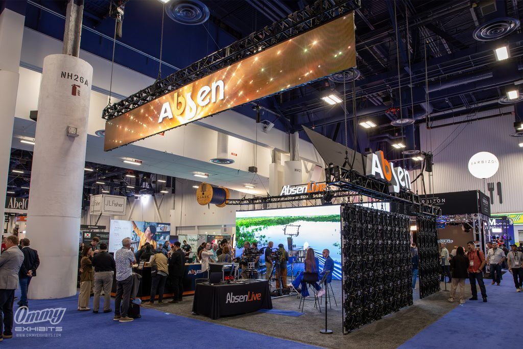 Absen-50x40-NAB-booth-1-1024x683 Absen 50'x40' NAB booth