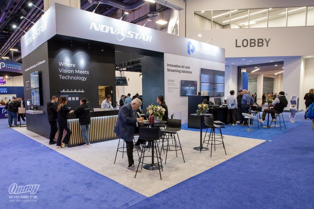 Novastar-40x40-NAB-booth-5-1024x683 Novastar 40' x 40' NAB booth
